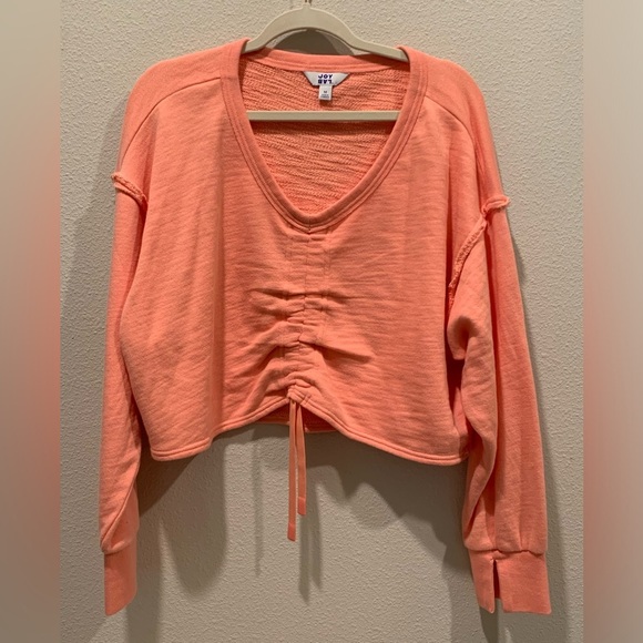 009 Joy Lab Cinched V-neck Top - Picture 3 of 5